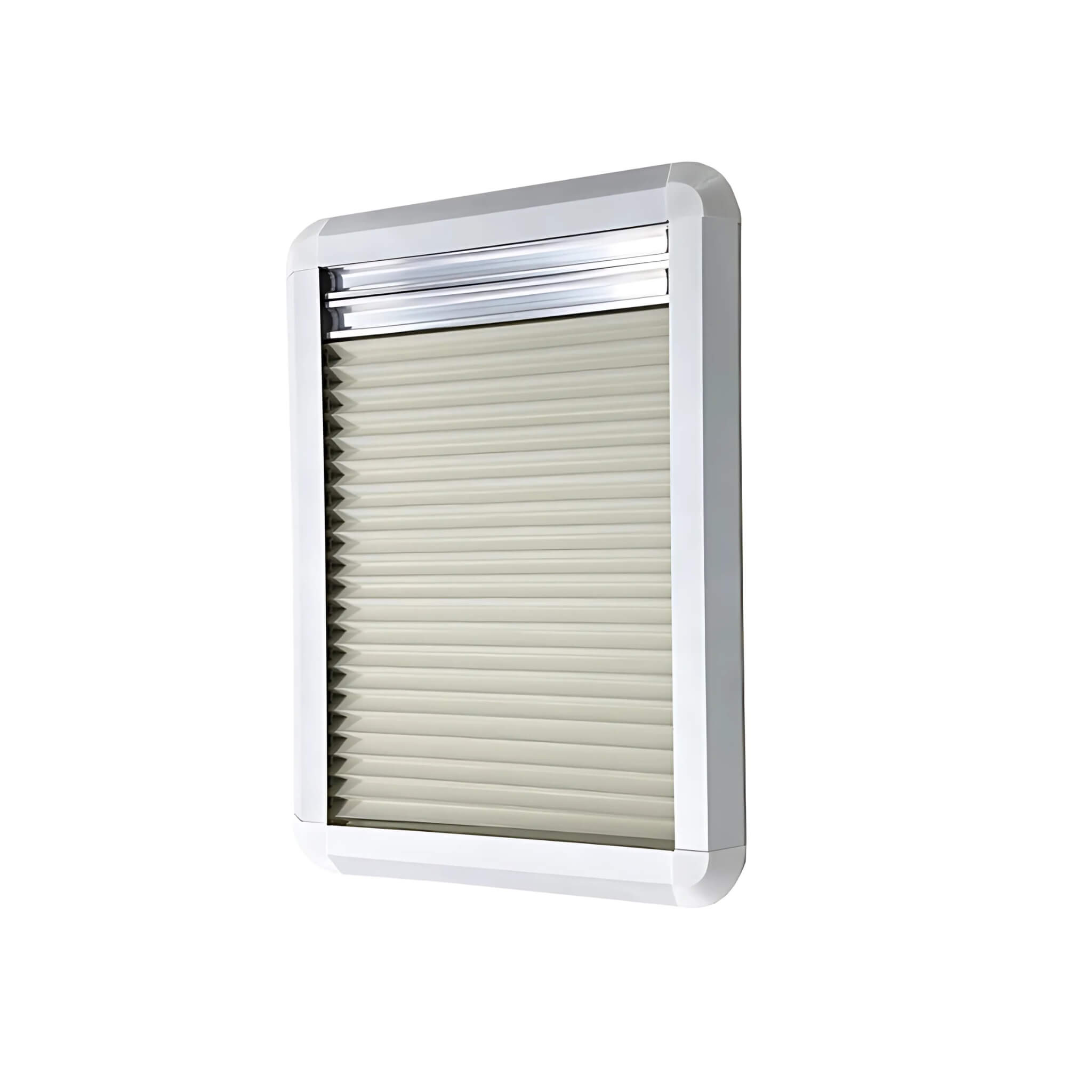 Cadre intérieur de finition pour baie projetable MASIS 300 x 450 mm 3 Détail moustiquaire du store MASIS 300x450