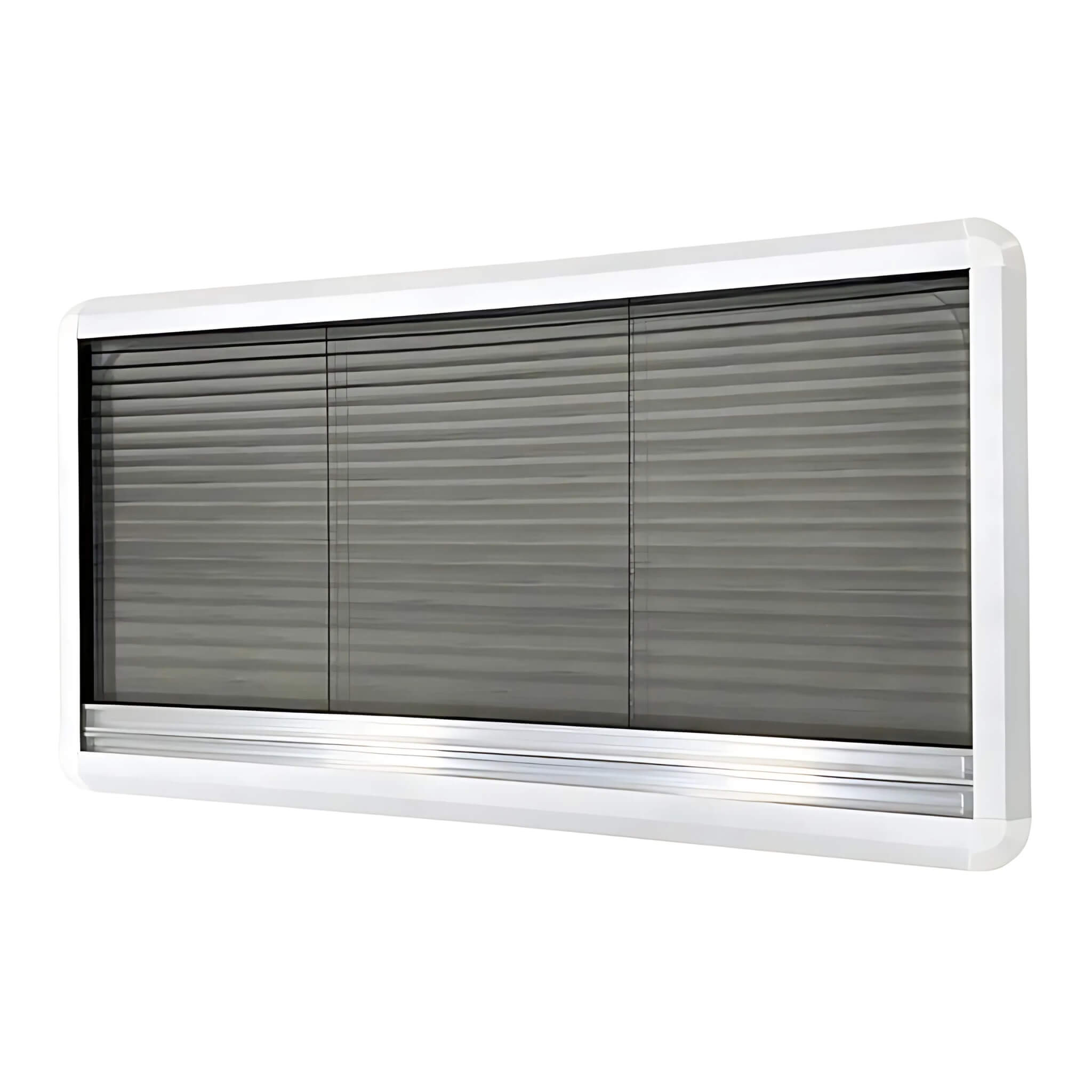 Cadre intérieur de finition pour baie projetable MASIS 650 x 300 mm 2 Détail moustiquaire du store MASIS 650x300