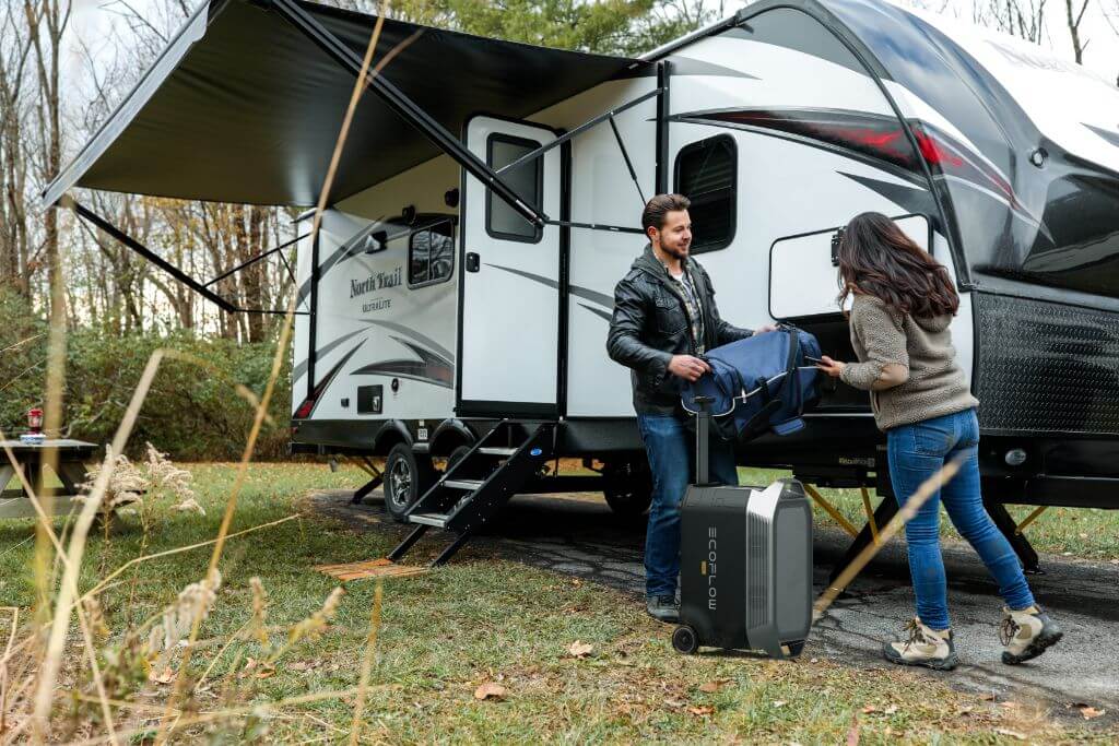 Ecoflow Delta PRO 3600 Wh 13 camping car van fourgon batterie tout en un ecoflow