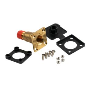Boîte de transfert Campko noire avec sortie droite pour installation GPL rechargeable