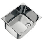 Évier CAN en acier inoxydable 352x322mm pour van aménagé