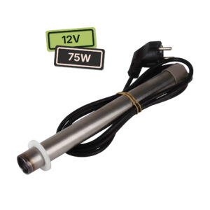 Élément chauffant CampingStar CARBEST pour jerrican 12V 75W installation van aménagé