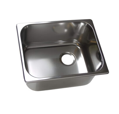 Évier rectangulaire Carbest en acier inoxydable 320x260 mm