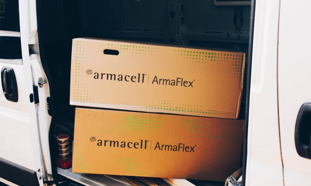 Armaflex Chez Moi 10mm - 10 m² 4 Carton Armaflex Chez Moi pour isolation de van et fourgon aménagé