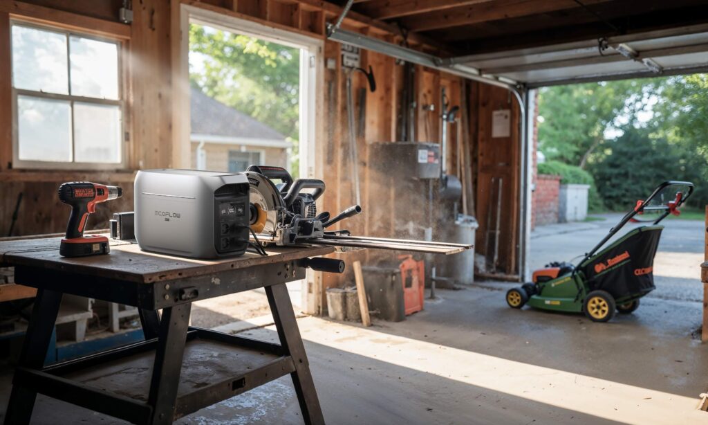 Utilisation diverses de la batterie Delta 3 Max 