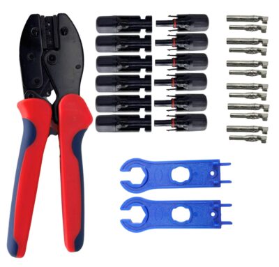 Kit complet pince a sertir mc4 en van