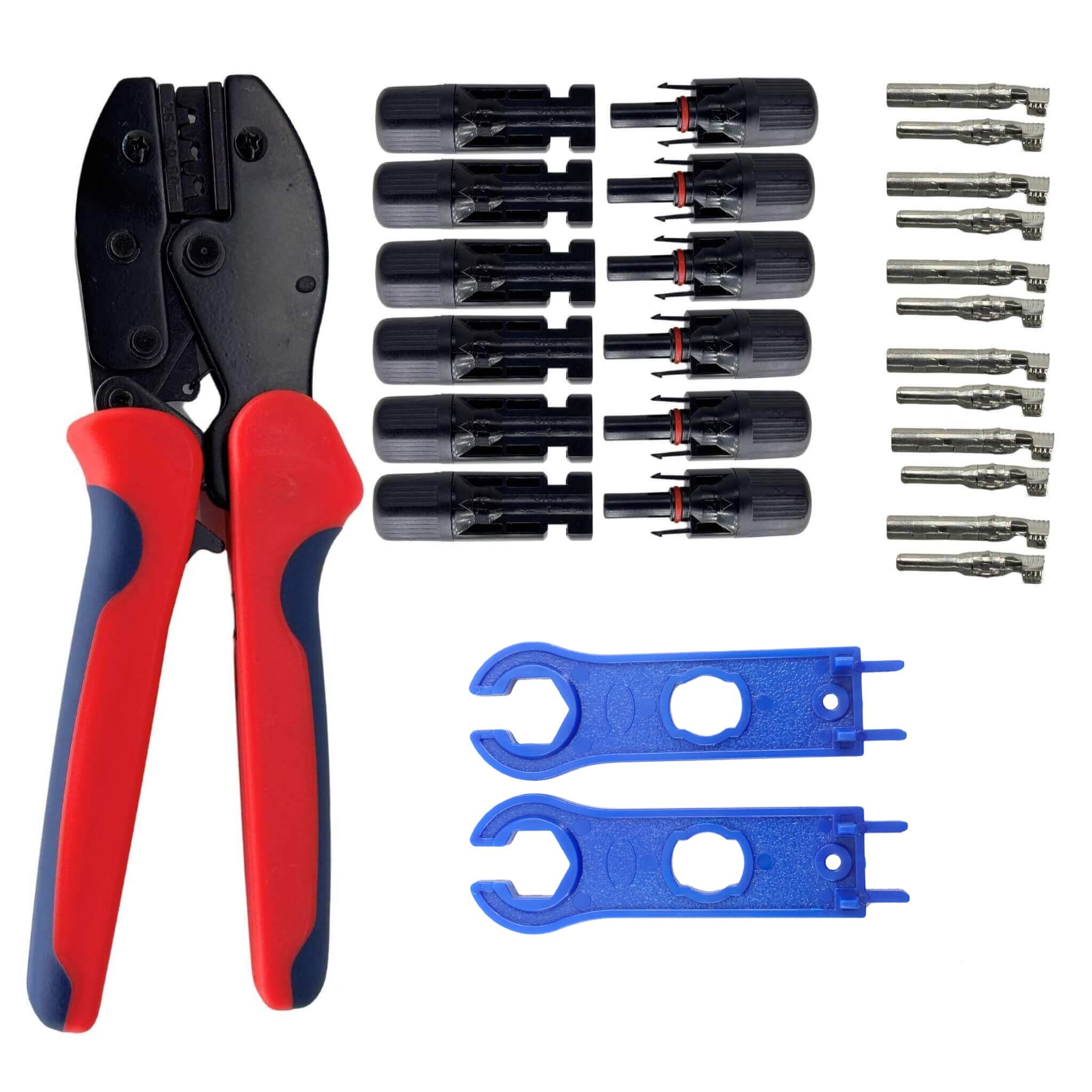 Coffret pince à sertir MC4 1 Kit complet pince a sertir mc4 en van
