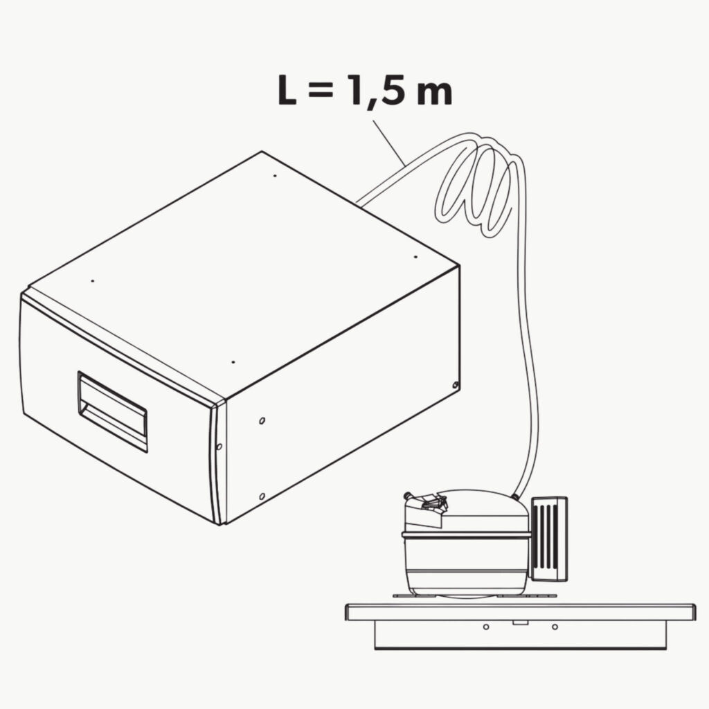 CoolMatic CD 20 Dometic Frigo Tiroir 5 compression, frigo, tiroir, dometic