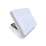 Lanterneau plat Conversion Van 28x28 blanc avec ventilateur 12V