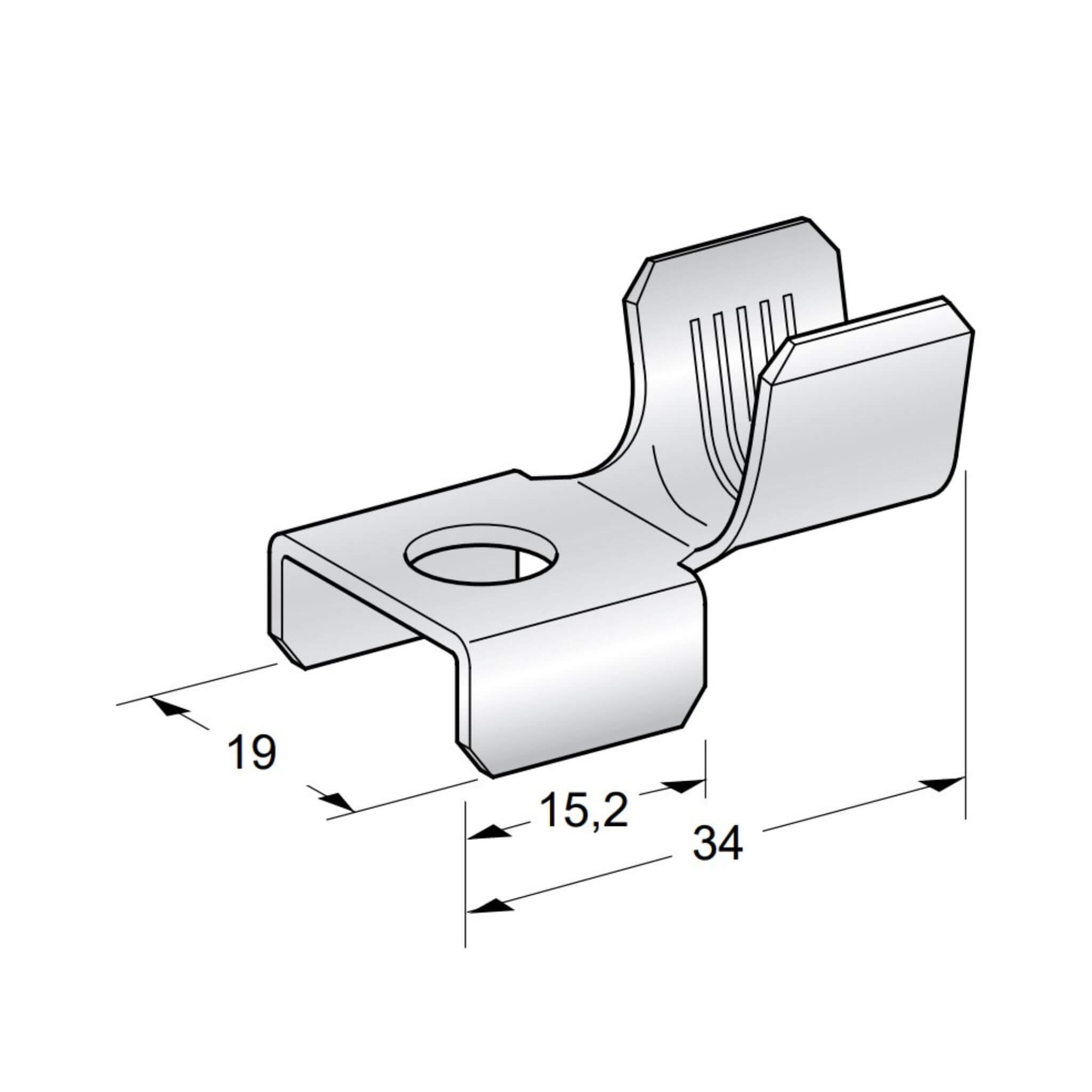 Cosse MEGAVAL 10mm² et 16mm² 2 Porte fusible Megaval, cosse mégaval