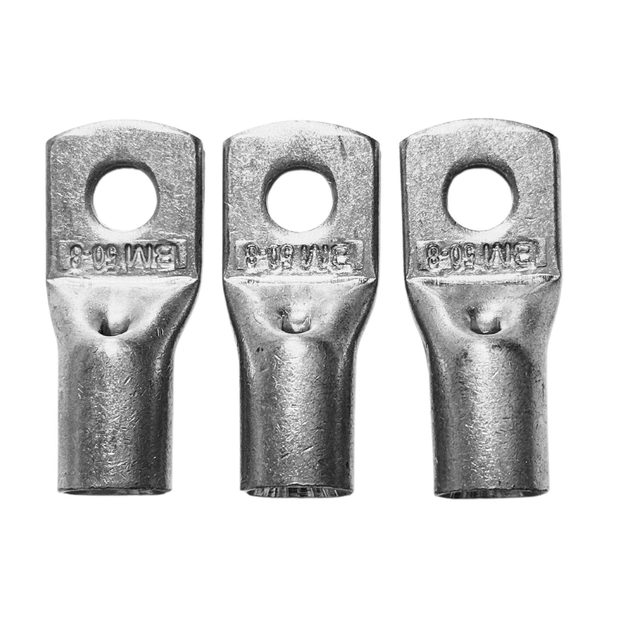 Cosse à œillet section 50 mm² / M8 3 M8 Cosse oeillet pour van