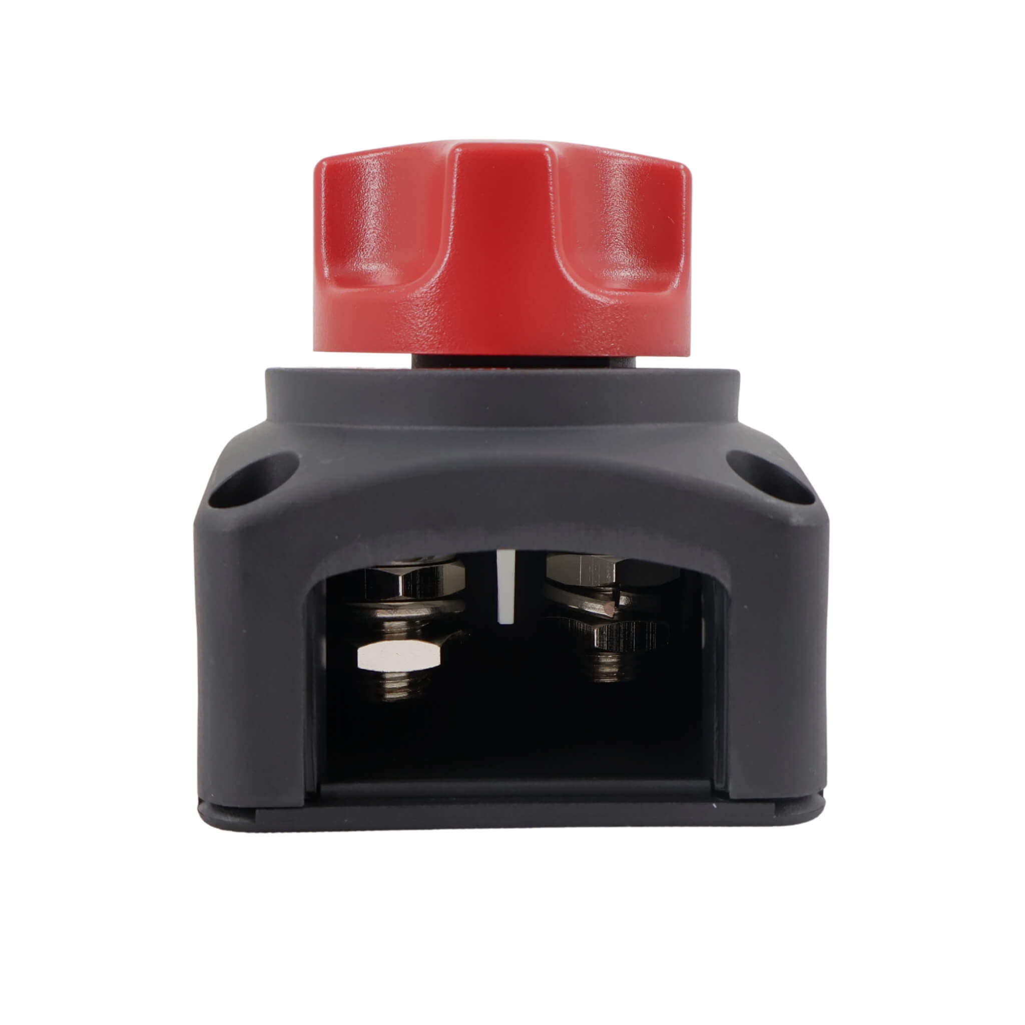 Coupe Circuit avec clé amovible 300A Osculati 3 Vue plongée du coupe batterie 300A avec clé amovible