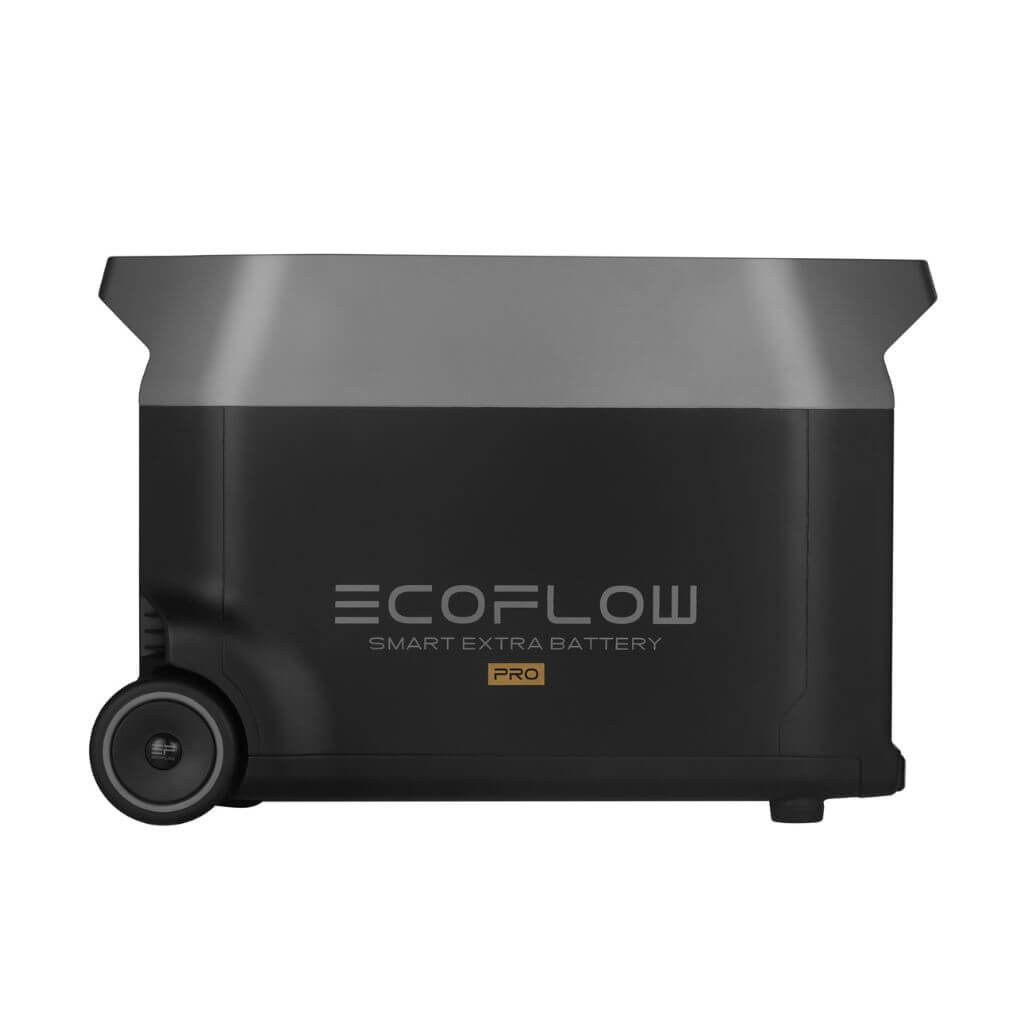 Batterie Supplémentaire Ecoflow Delta Pro 3 vue côté, ecoflow delta pro extr
