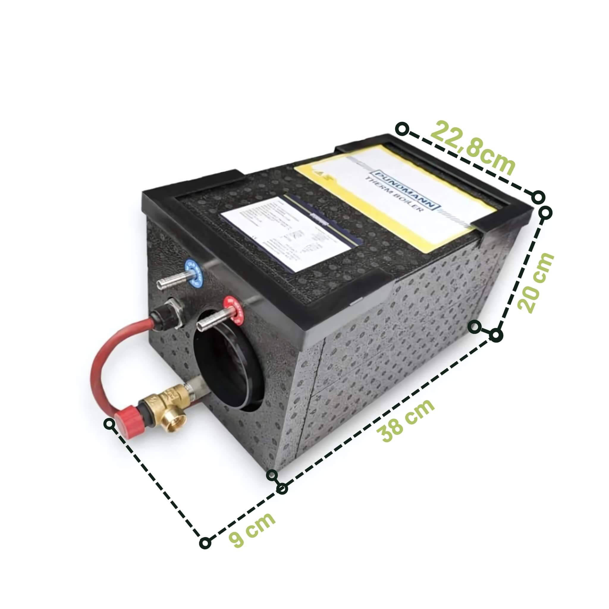Kit Chauffage AIR 2D et chauffe-eau 6L 2 Kit chauffage stationnaire AIR 2D avec chauffe-eau 6L pour van aménagé