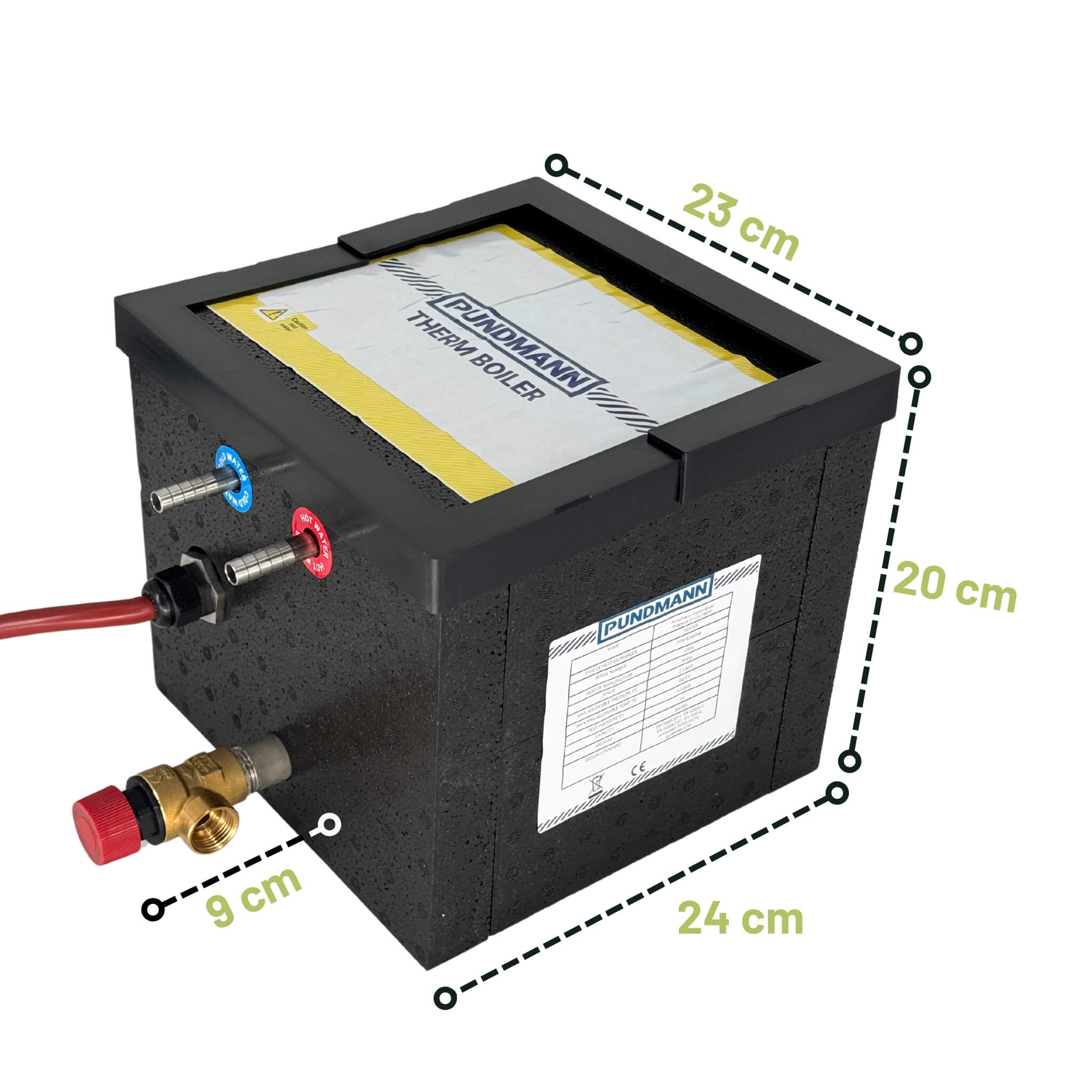 Chauffe-eau Pundmann 3L 180W 12V 3 Chauffe-eau Pundmann 3L 180W 12V – Image 3