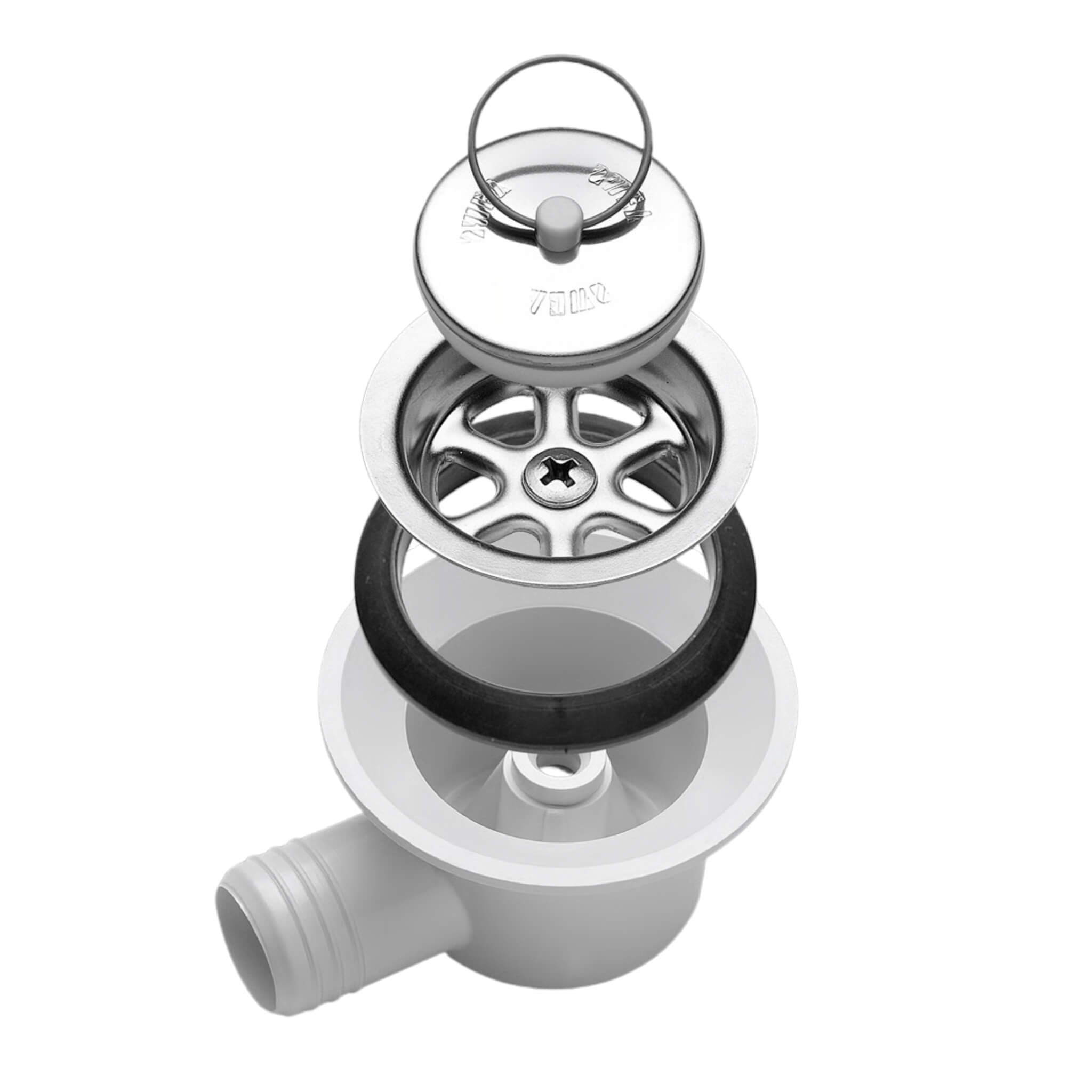 Dometic Bonde d'Évacuation AC 530 Sortie Coudée 90 ° - Ø25mm 1 Bonde d'évacuation AC 530 sortie coudée