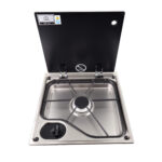 Réchaud gaz 1 brûleur Dometic CVH 1350G avec verre trempé