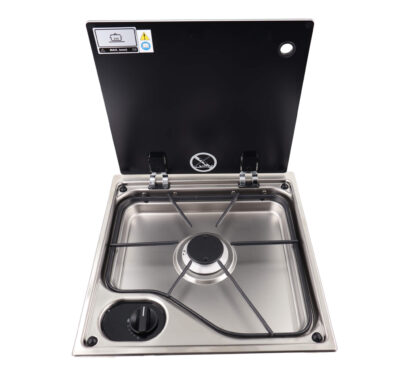 Réchaud gaz 1 brûleur Dometic CVH 1350G avec verre trempé
