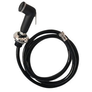 douchette plastique noir Plastimo pommeau poussoir