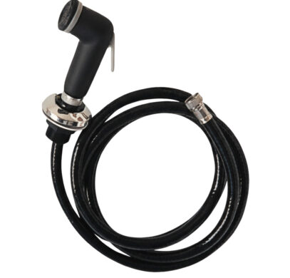 douchette plastique noir Plastimo pommeau poussoir