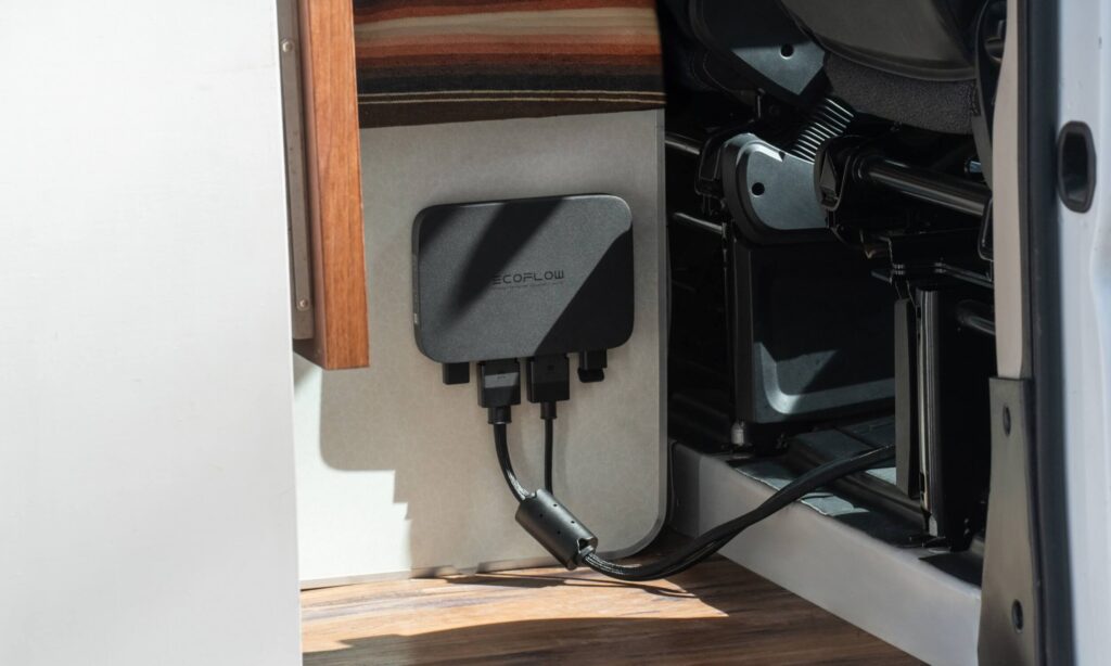 Chargeur Alternateur Ecoflow 500W 6 Installation d’un chargeur DCDC EcoFlow 500W dans un van