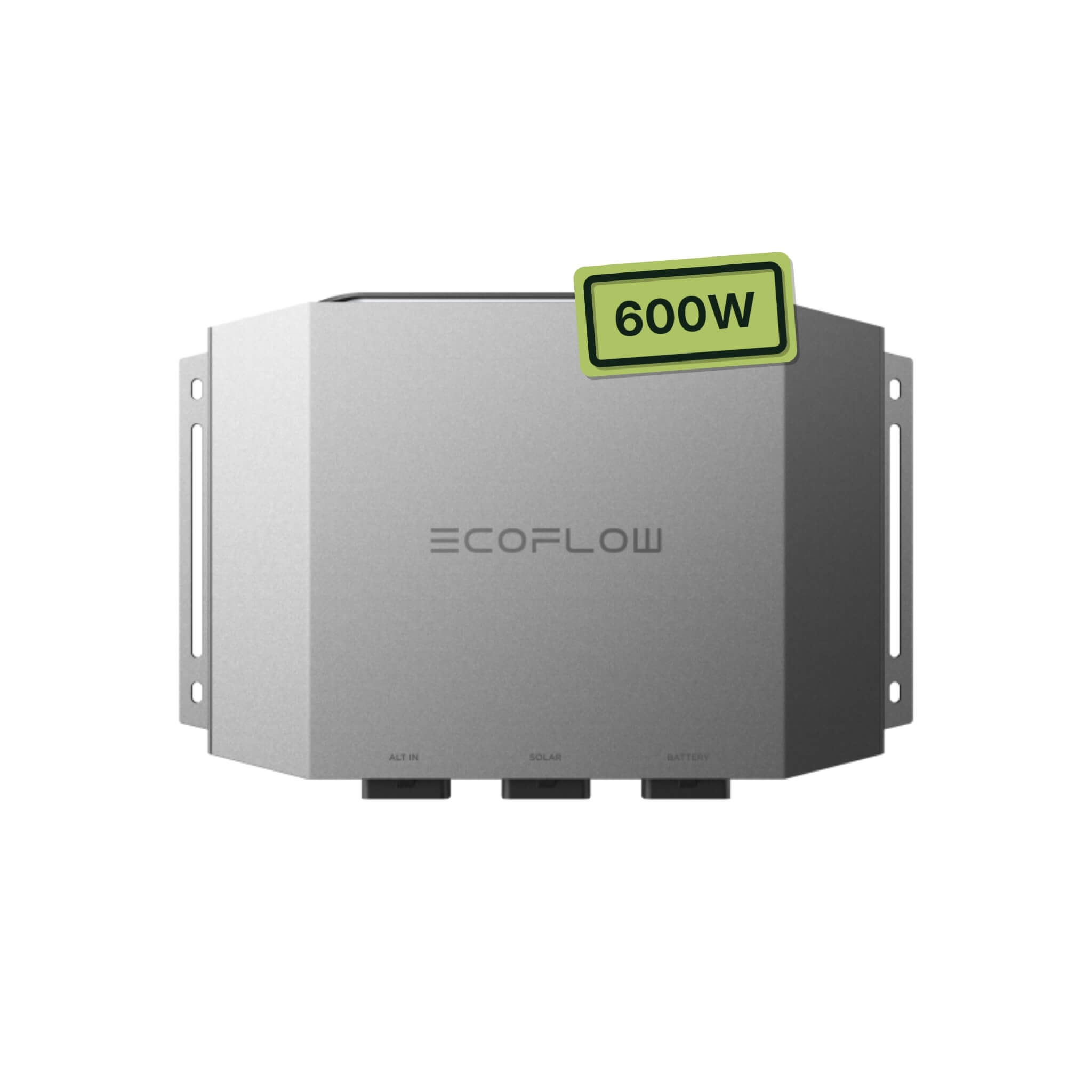Chargeur Alternateur Ecoflow 600W 1 Chargeur DC-DC EcoFlow 600W permettant la recharge rapide d’une station d’énergie depuis l’alternateur