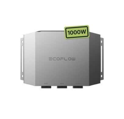 Coupleur séparateur EcoFlow Plus 1000W avec double entrée alternateur et panneau solaire