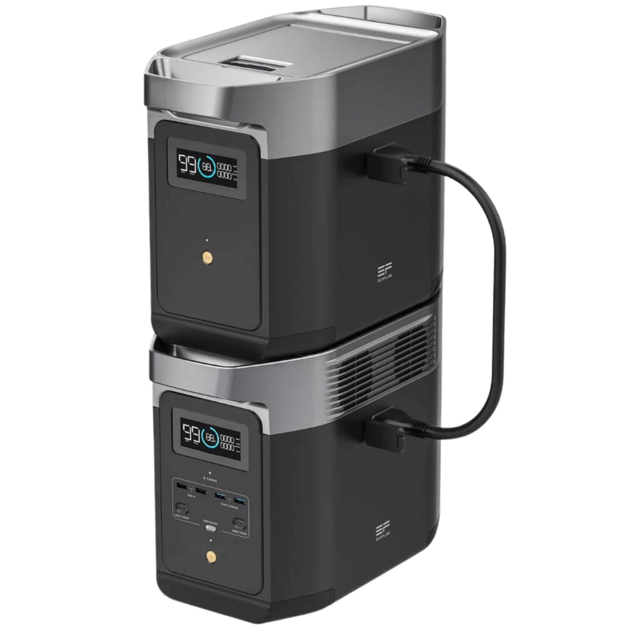 Ecoflow Delta 2 Extra - Batterie Supplémentaire 6 Delta 2 Extra, 1024wh, 2048wh