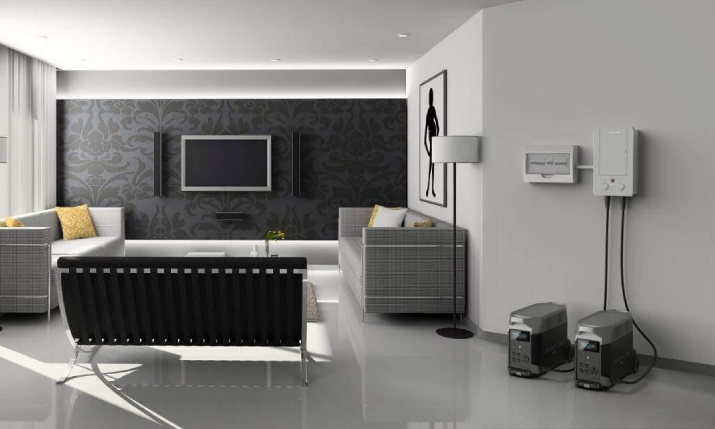 Smart Home Panel Ecoflow +13 relais 10 économies, heures creuses, electricité