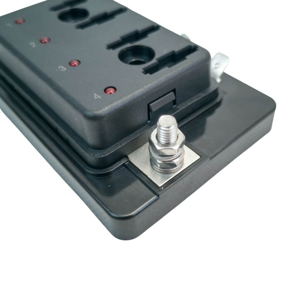 Porte fusible 4 fusibles 30A 6 Alimentation porte fusible