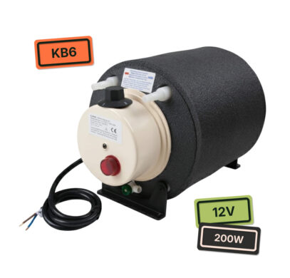 Boiler Elgena KB6 6 litres 12 V 200W pour production d’eau chaude en fourgon aménagé