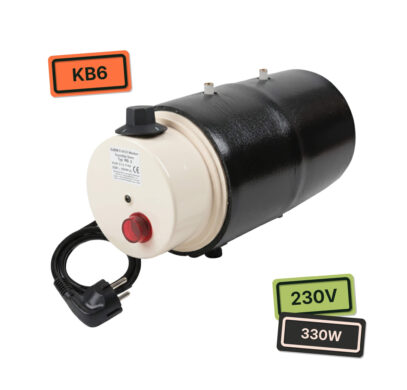 Boiler Elgena KB6 6 litres 230 V 330W pour production d’eau chaude en fourgon aménagé