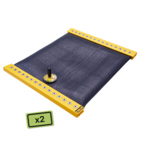 Coussin pneumatique Emuk Air-Lift pour mise à niveau de fourgon jusqu'à 20 cm - Lot de 2