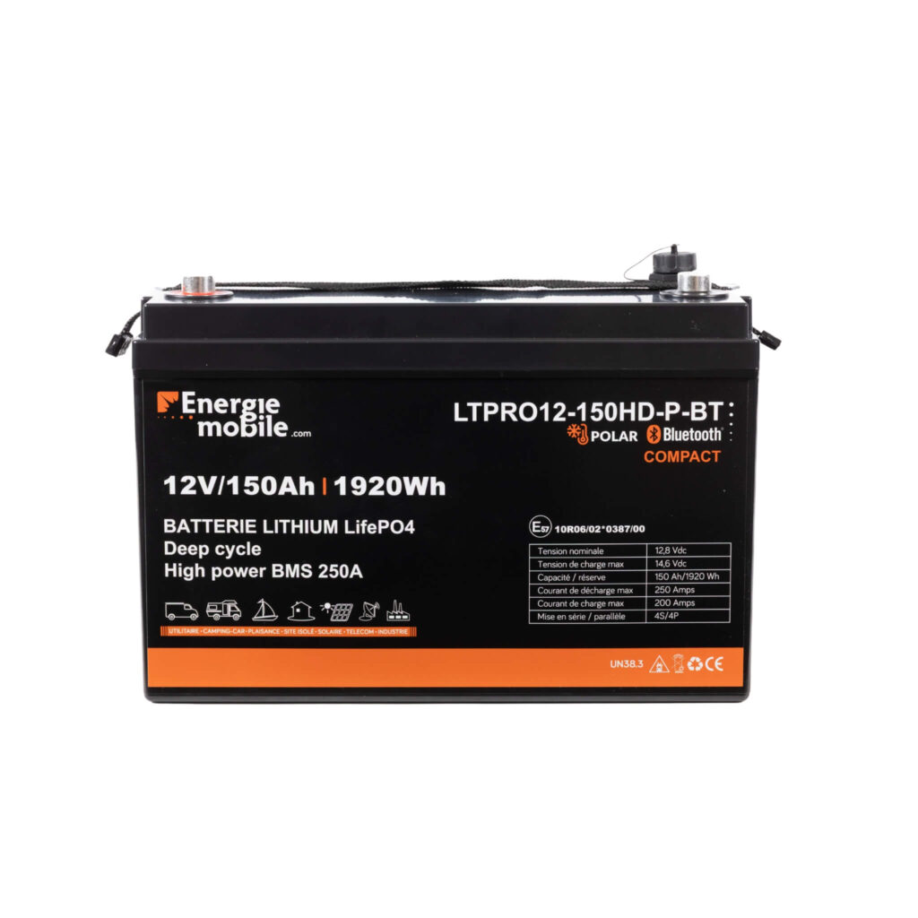 Batterie Lithium 150Ah LTPRO Compact Energie Mobile