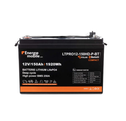 Batterie Lithium LTPRO 12-150Ah HD-P-BT 1920 Wh Bluetooth