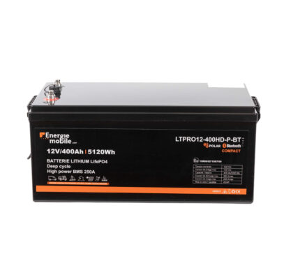 Batterie Lithium LTPRO 12-400Ah HD-P-BT 5120 Wh Bluetooth