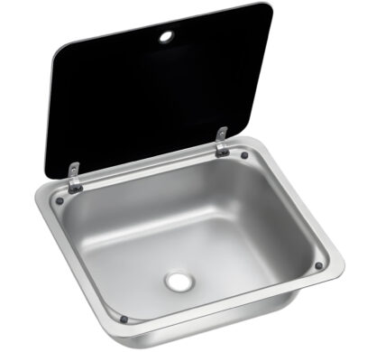 Évier rectangulaire SNG 4133 Dometic en acier inoxydable 410x335 mm