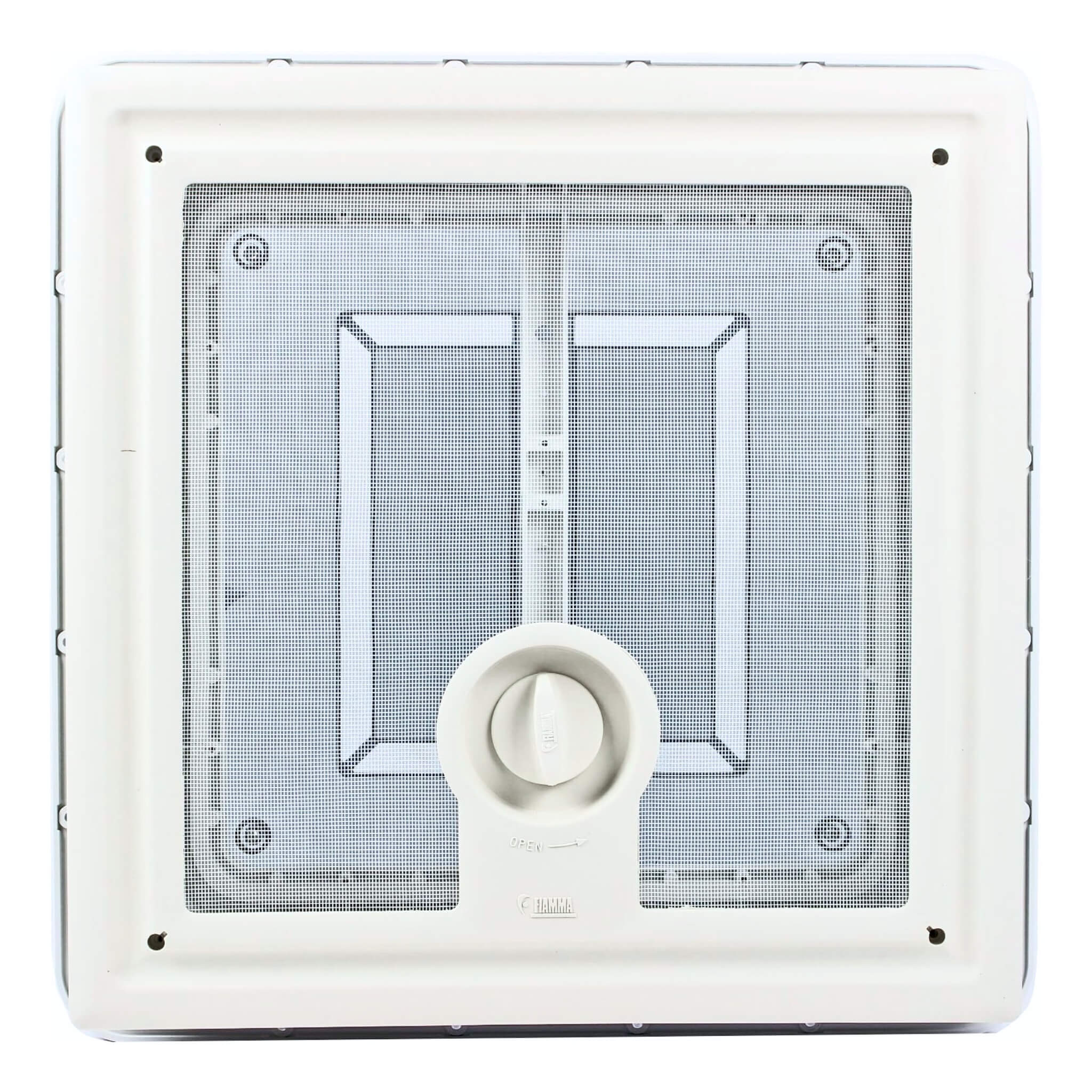 Lanterneau Vent 40 x 40 Fiamma Blanc 3 Moustiquaire, Lanterneau
