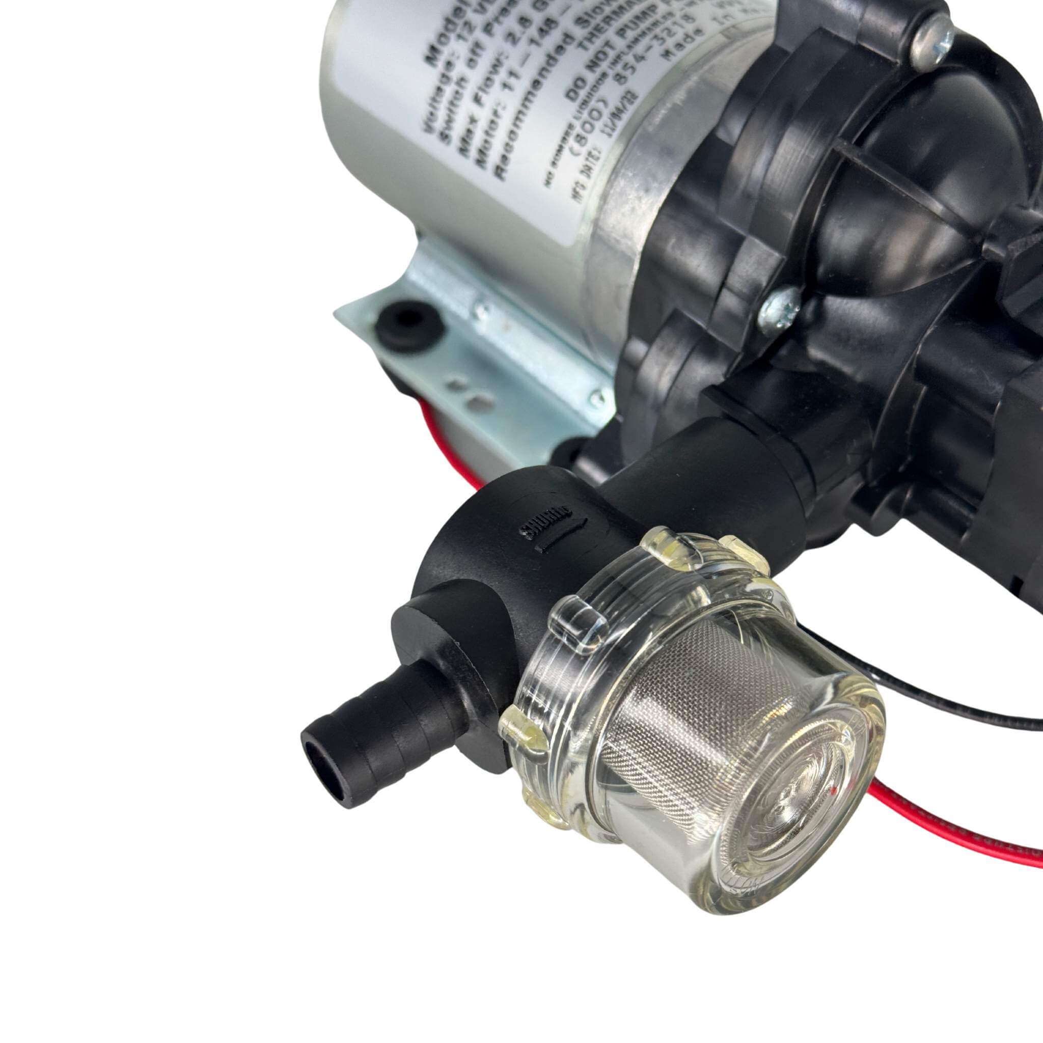 Filtre de pompe avec crépine SHURFLO 4 Filtre Shurflo à visser sur pompe a eau