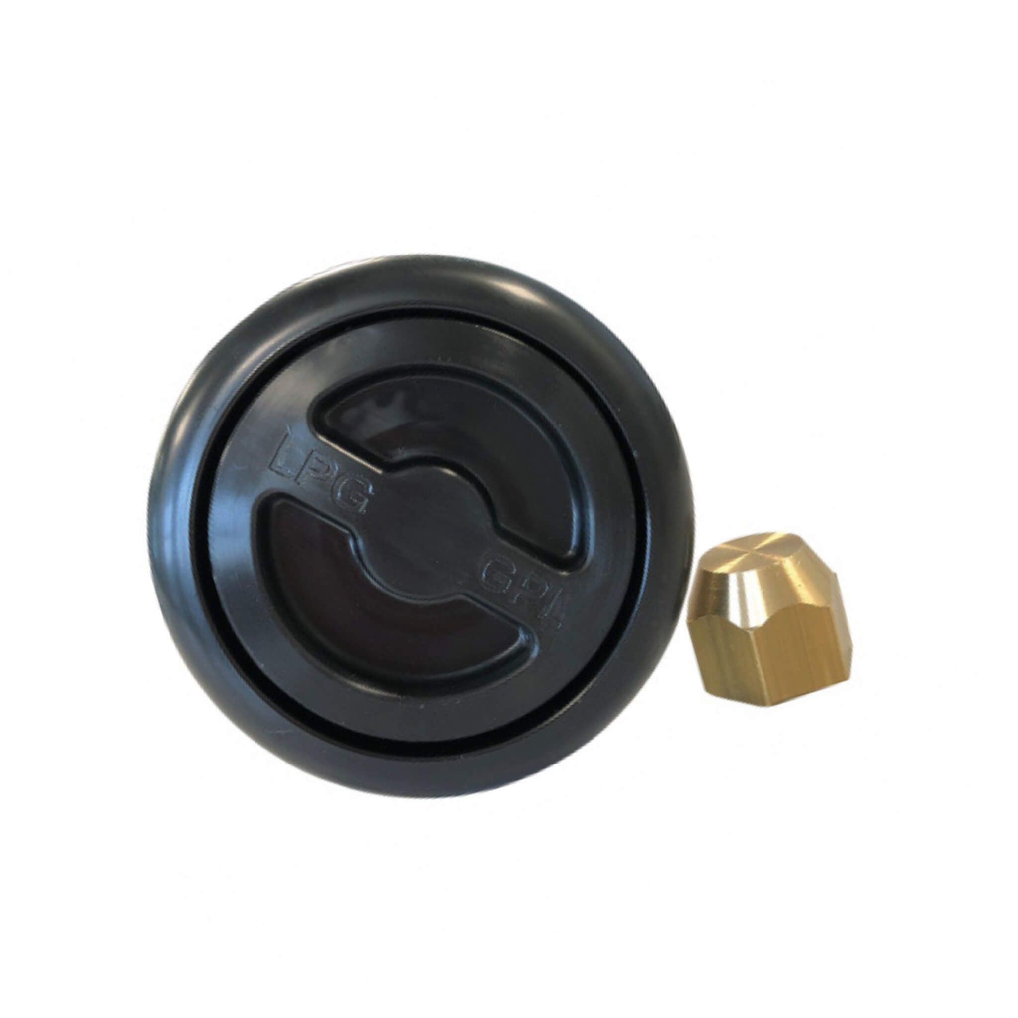 Bouchon Noir pour boîte de transfert Gaslow 2 Bouchon noir Gaslow pour prise de remplissage GPL