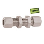 Raccord gaz droit 10 mm avec connexion bicône pour installation GPL