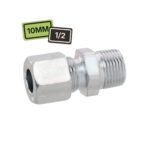 Gok Raccord bicone 10mm 1/2 mâle pour circuit gaz