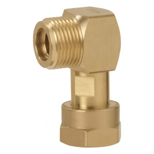 Connecteur gaz GOK angle 90 degrés en laiton