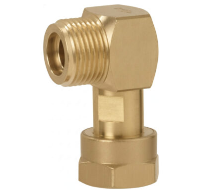Connecteur gaz GOK angle 90 degrés en laiton