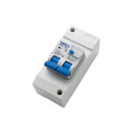 Boîte à fusibles HABA 2 modules avec interrupteur différentiel 30mA pour installation électrique