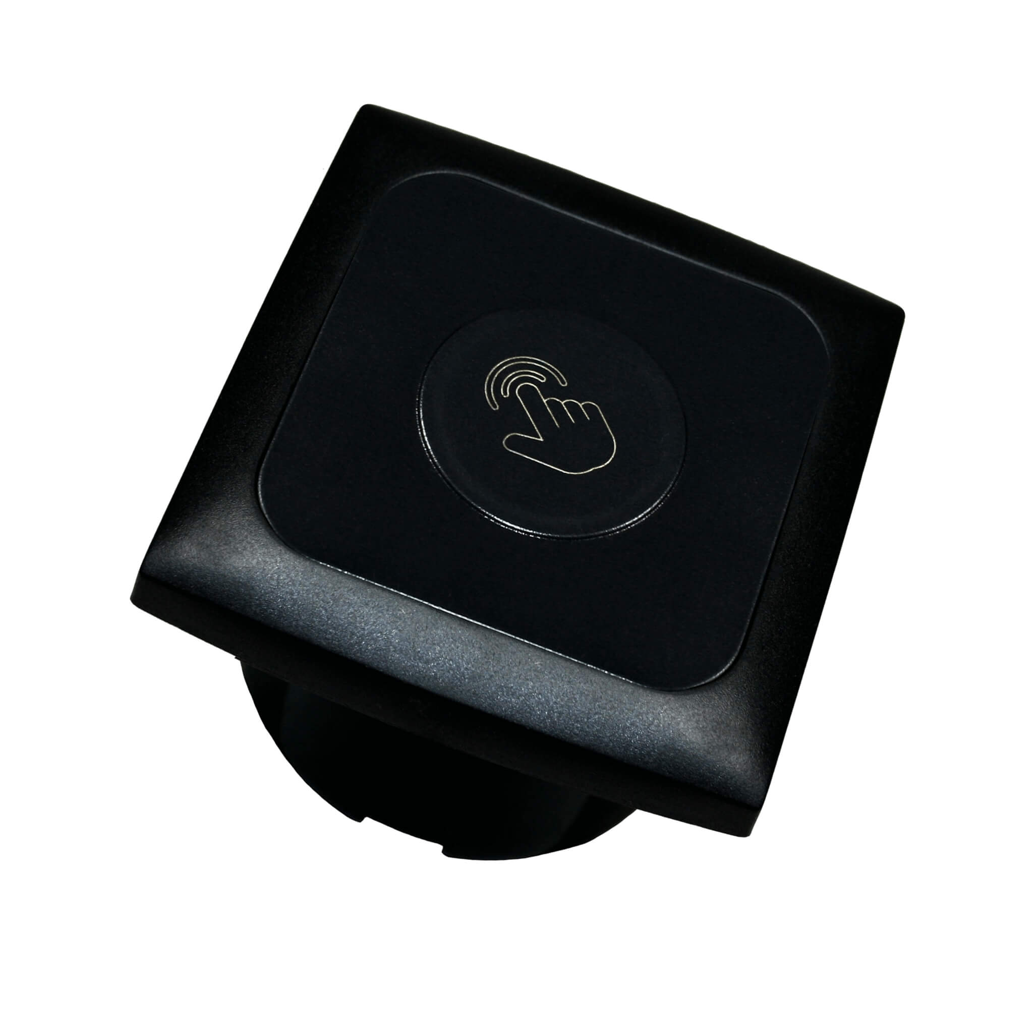 C-Line Gradateur Tactile 12V Cadre Noir Haba 2 Variateur tactile HABA C-Line avec cadre noir pour éclairage LED
