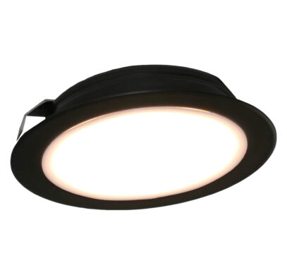 Spot LED encastrable HABA Cerna noir pour van