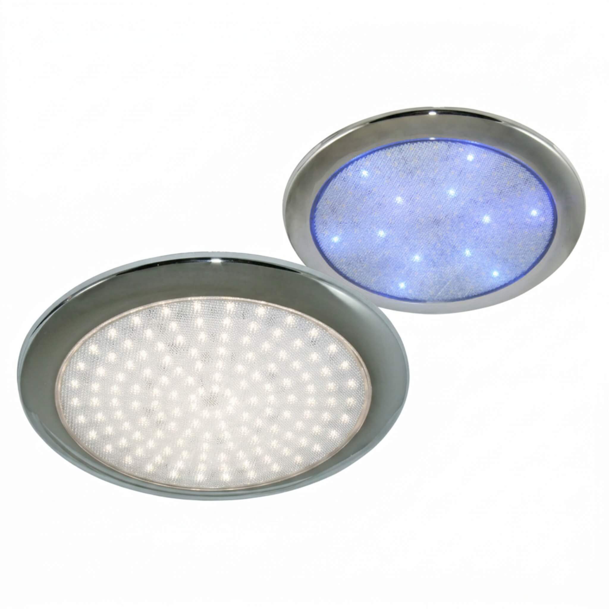 Plafonnier LED Tarente 10-15V Haba 2 Double éclairage LED HABA Tarente 10-15 V pour intérieur de véhicule aménagé