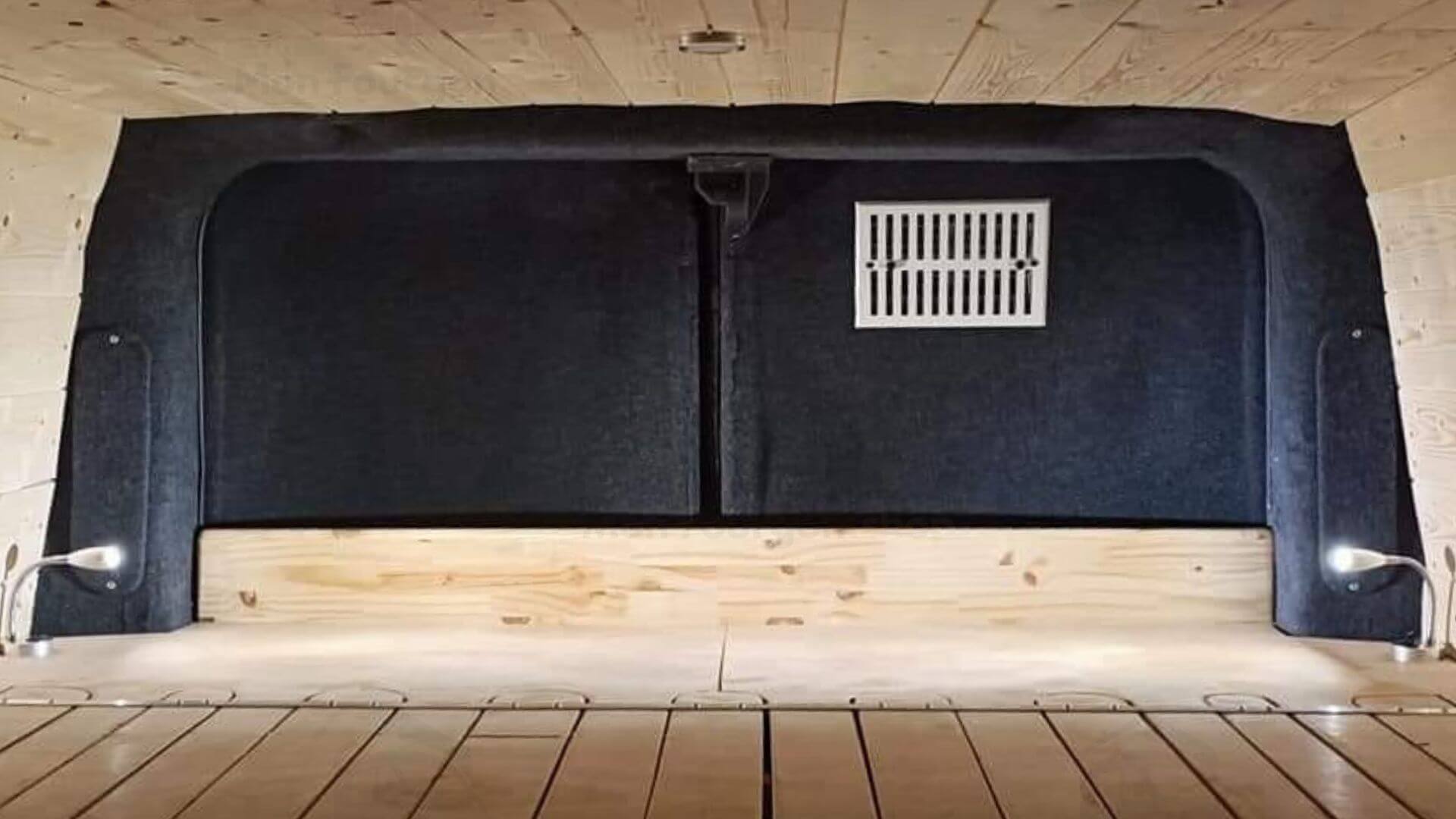 Feutrine extensible d'habillage noire 2m² 4 Feutrine, habillage, van