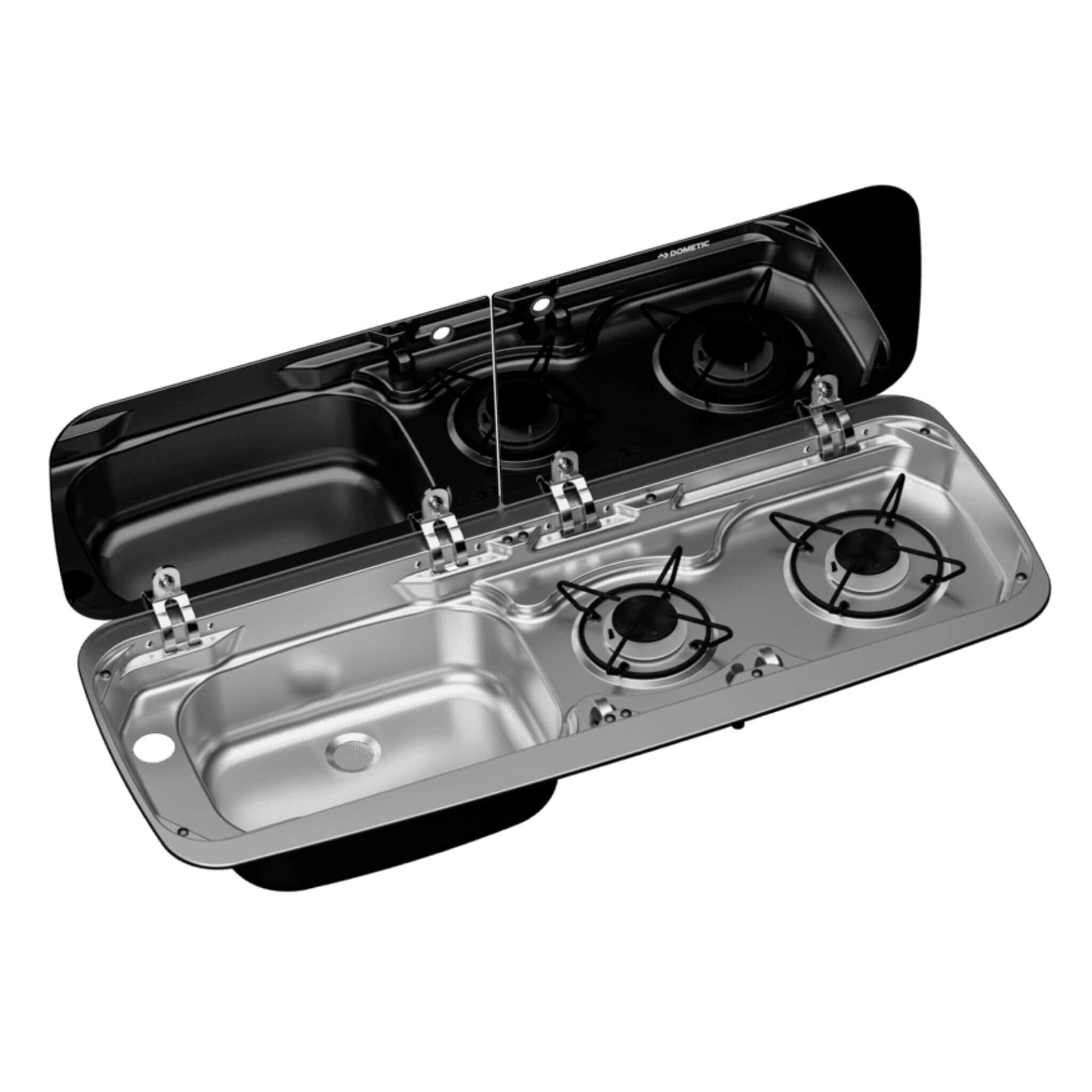 Combiné plaque de cuisson et évier Dometic HSG 2370 L 1 Combiné plaque de cuisson et évier Dometic HSG 2370 L